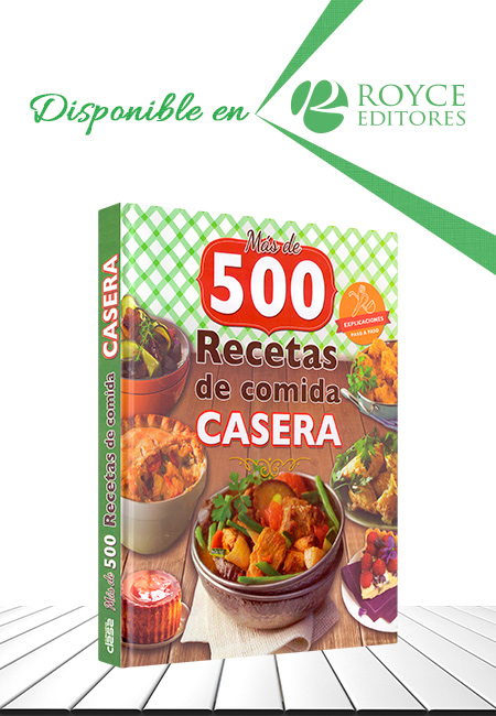 Más de 500 Recetas de Comida Casera, Más Libros Tu Tienda Online