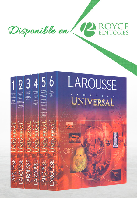 Compra en línea Larousse Temático Universal 6 Vols