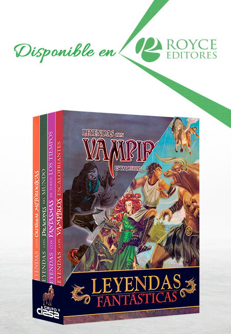 Compra en línea Leyendas Fantásticas 4 Vols