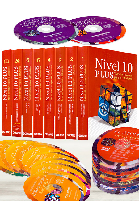 Compra en línea Nivel 10 Plus 8 Vols con 12 CD-ROMs y 10 DVDs