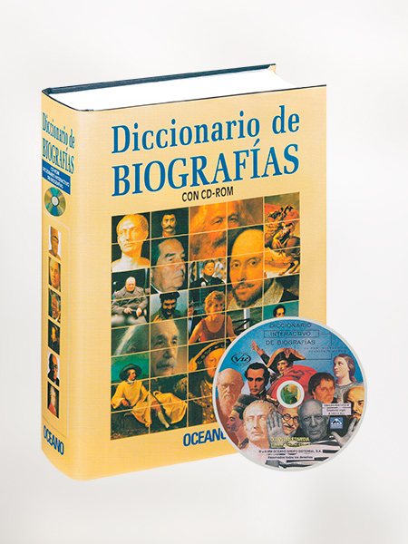 Compra en línea Diccionario de Biografías con CD-ROM