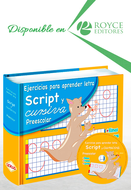 Compra en línea Ejercicios para Aprender Letra Script y Cursiva Preescolar