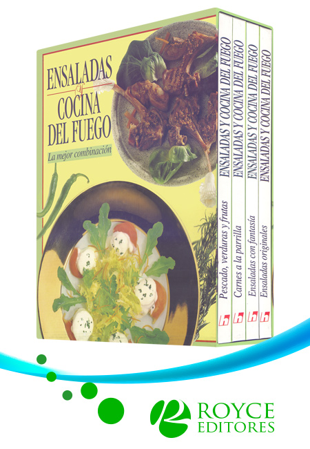 Compra en línea Ensaladas y Cocina del Fuego 4 Vols