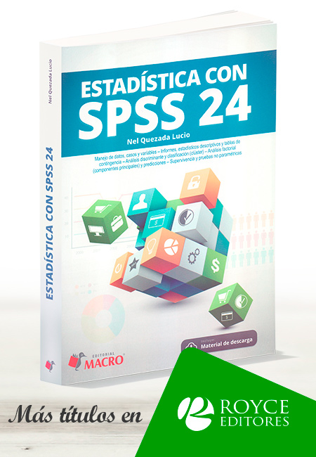 Compra en línea Estadística con SPSS 24