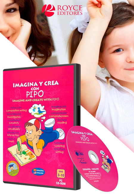 Compra en línea Imagina y Crea con Pipo en CD-ROM