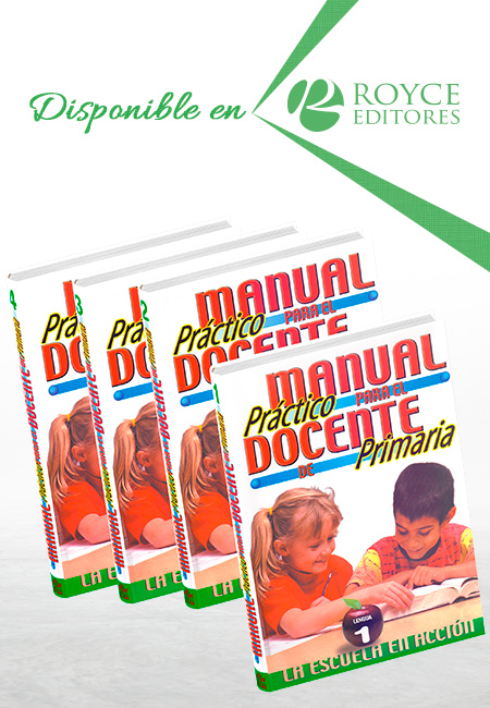 Compra en línea Manual Práctico para el Docente de Primaria 4 Vols con CD-ROM