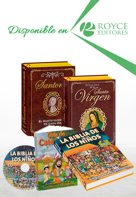 Compra en línea Pack Libros Santoral, Santa Virgen y Biblia Infantil