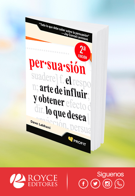 Compra en línea Persuasión: El arte de influir y obtener lo que desea