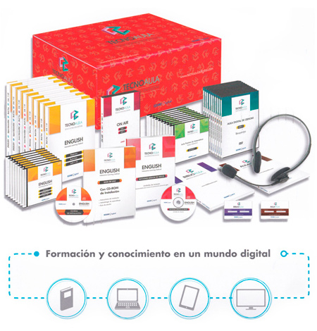 Compra en línea Tecnoaula Soluciones Educativas 8 Vols con 18 CD-ROMs y 12 DVDs