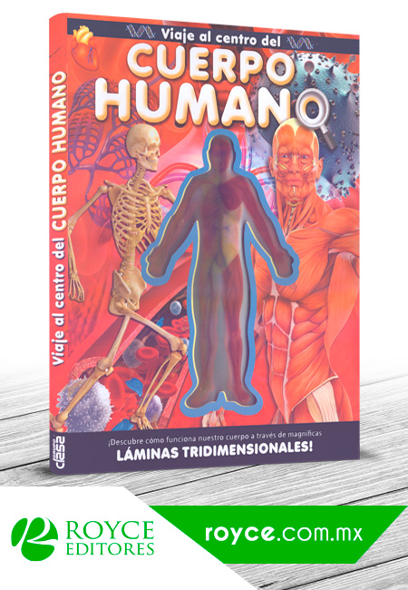 Compra en línea Viaje al Centro del Cuerpo Humano Láminas Tridimensionales